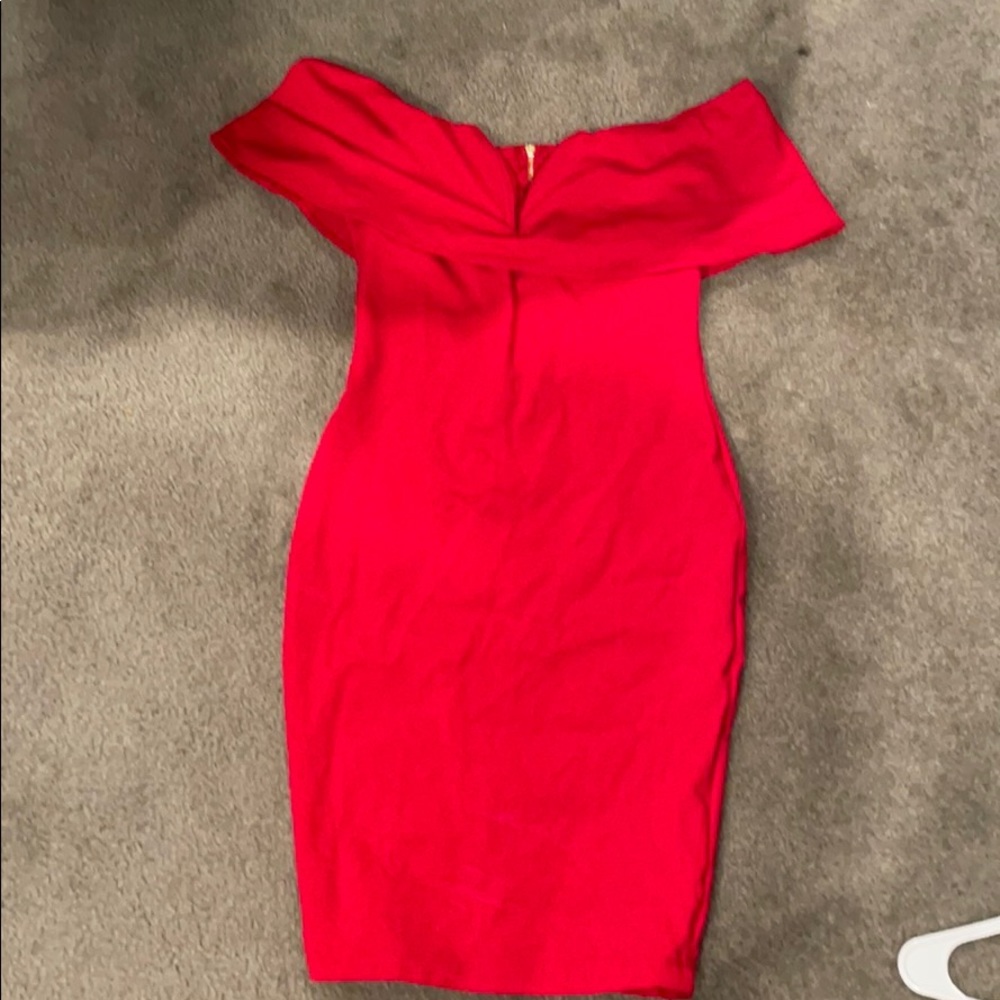 Red dress